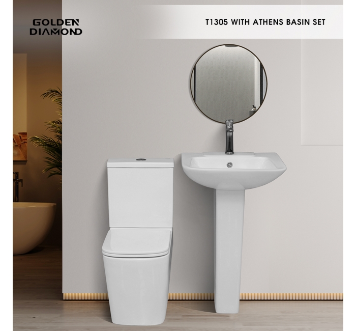 T1305 WITHATHENS BASIN SET